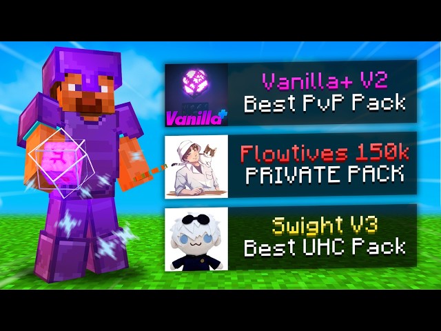 Top 15 BEST PvP Texture Packs For 1.21.11+ | FPS BOOST