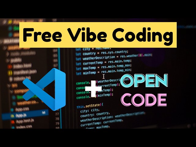 FREE Vibe Coding in VS Code using OpenCode | 100% Free