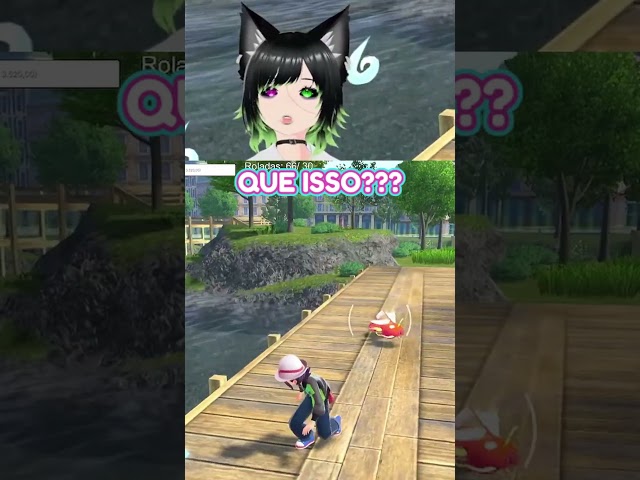 MAGIKARP!!?? #pokemon #legendsza #vtuber #cherrym00n #anime #vtuberbr #meme  #shorts #live #comedia