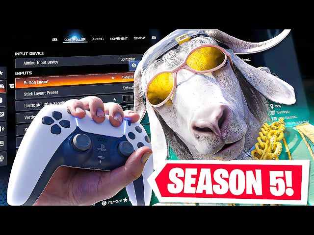 The ONLY Warzone Settings You Need for Season 5! 👑