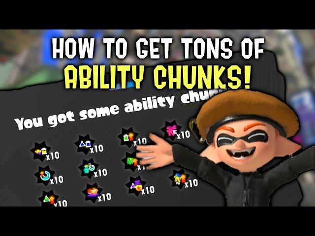 The BEST & FASTEST Way to Get Ability Chunks in Splatoon 3