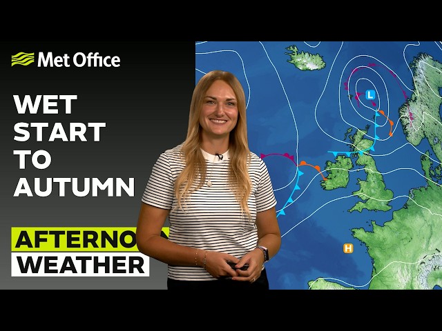 01/09/2026 - Fine afternoon for some - Afternoon Weather Forecast UK - Met Office Weather