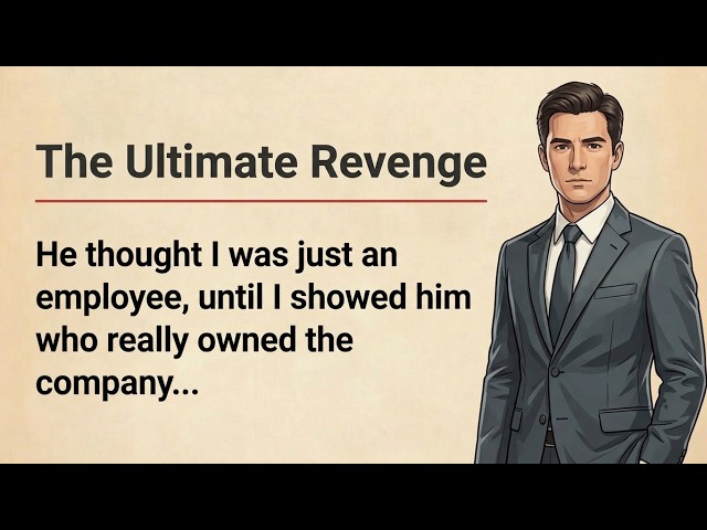 My Wife's Lover Humiliated Me, He Thought I Was Just A Mere Employee, So I Fired Them Both: Drama