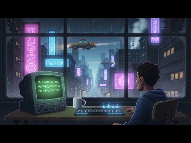 1 Hour Retro Coding Music 🌙 Night Coding