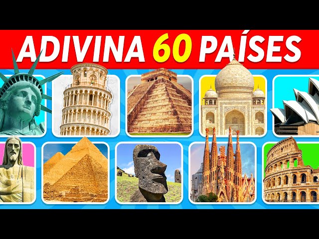 Adivina el País por su Monumento 📍 | Adivina el Monumento 🌎