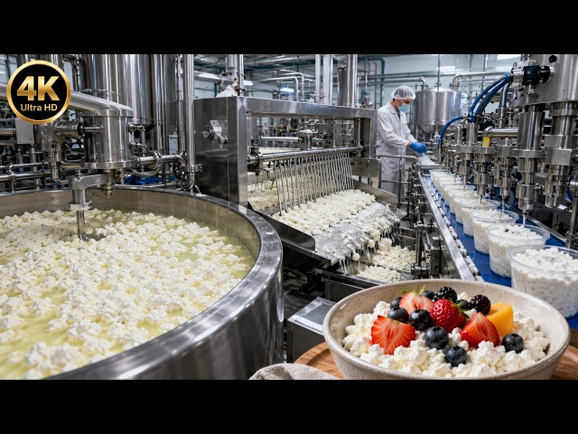 Inside a Modern Cottage Cheese Process: Raw Materials to Real-Life Value (Full Process)
