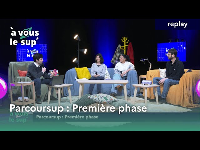 Parcoursup première phase
