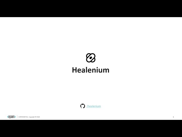 What is Healenium in 3 minutes?
