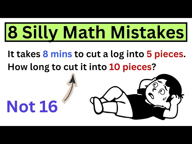 95% Students Make the Same Top 08 Math Mistakes