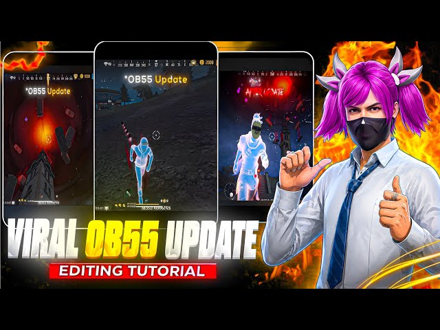 Free Fire OB55 Update Viral Shorts Editing Tutorial 🔥| Viral Edit like @nuxoff