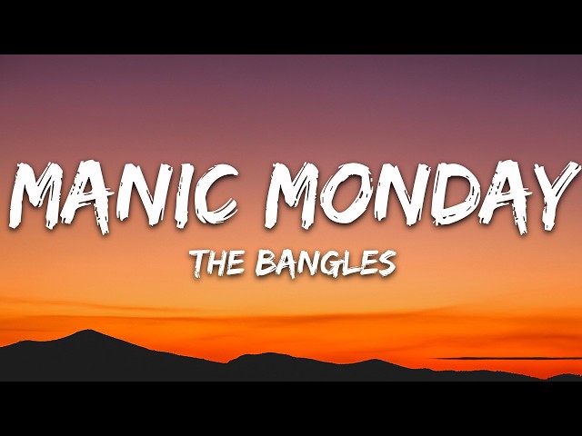 The Bangles - Manic Monday (Lyrics)