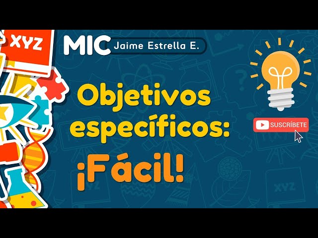 📌 Tips for writing your specific objectives | Very simple!