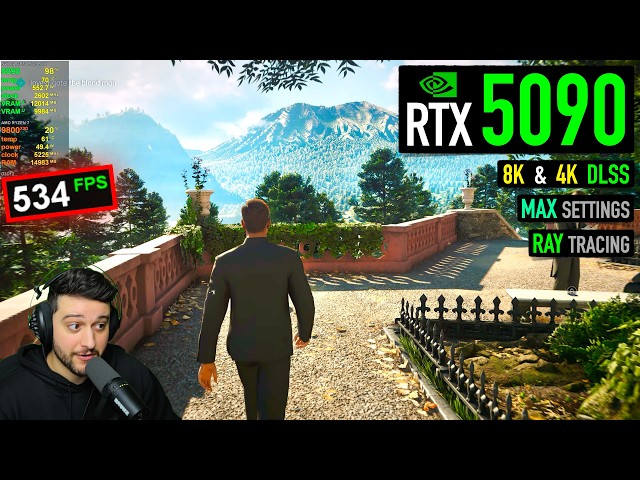 RTX 5090 - 007 First Light - 4K and 8K MAX Settings Gameplay!