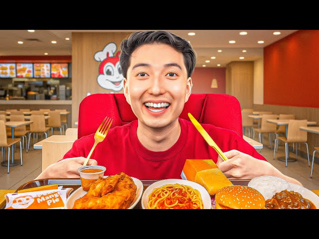 We ate EVERY ITEM on the JOLLIBEE Menu!