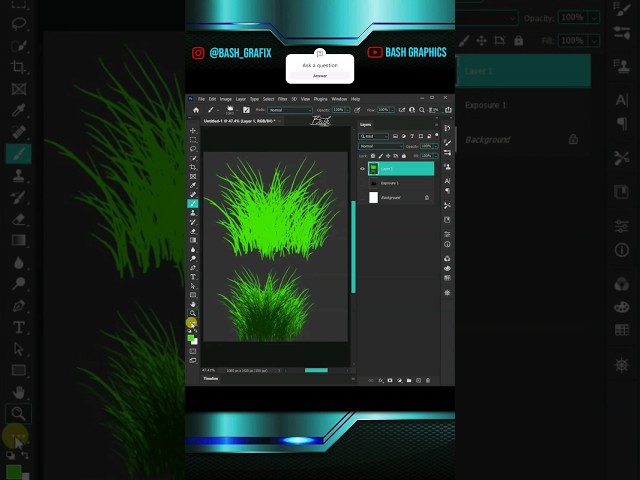 Tutorial Make Custom Brushes in Photoshop #photoshop #tutorial
