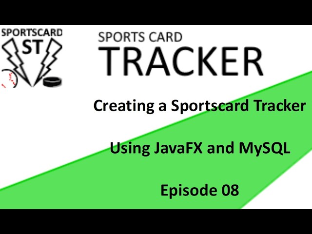 Sports Card Tracker Episode 08
