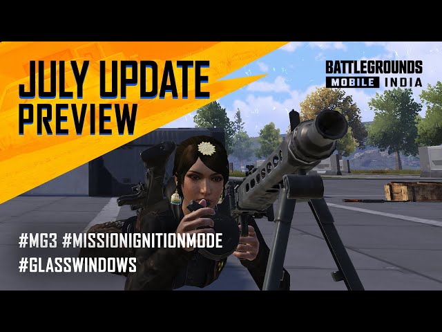 [ENGLISH] JULY Update Patch Notes Preview - BATTLEGROUNDS MOBILE INDIA
