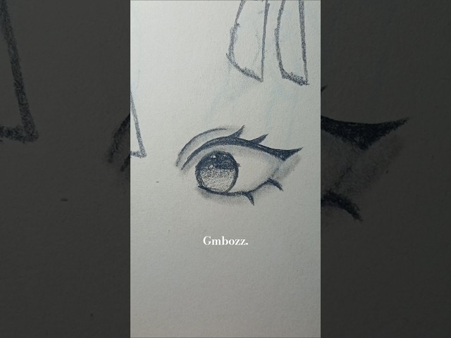 Drawimg eye ✨️ #drawing #art #eyes #video #tutorial #shorts #howtodraw