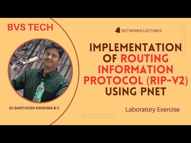 Implementation of RIP v2 in PNETLab | Routing Information Protocol Explained | Part 2 – Hands-On