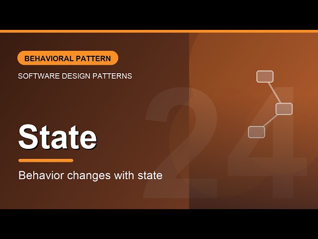 State Design Pattern Explained | Change Behavior When State Changes