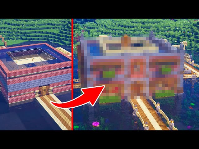 Transforming Dream's Minecraft Base