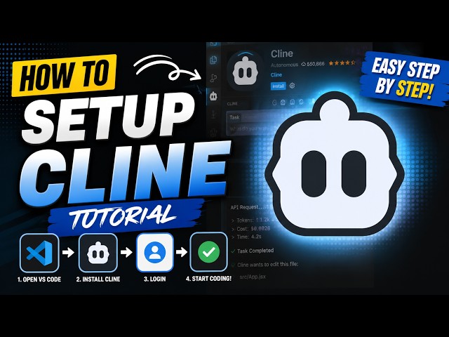 How to Setup Cline in VS Code (FREE AI Coding Assistant)