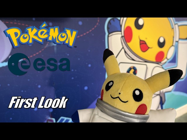 Pokémon x ESA at London Science Museum - First Look Walkthrough