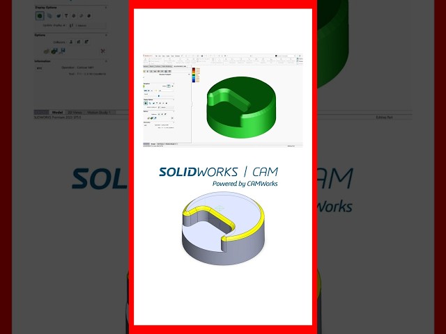 ⚙️ Learn SOLIDWORKS CAM!