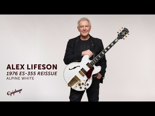 Introducing the Epiphone Alex Lifeson 1976 ES-355 Reissue