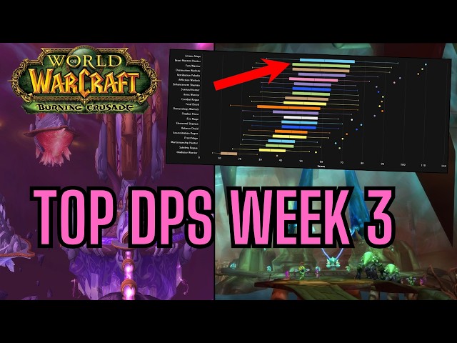 Top DPS Week 3 SSC & TK | TBC Anniversary Phase 2