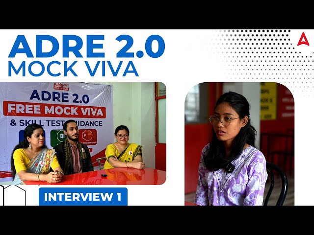 ADRE Mock Viva Interview I ADRE 2.0 Viva Guidance | ADRE Grade 3 & 4 Viva