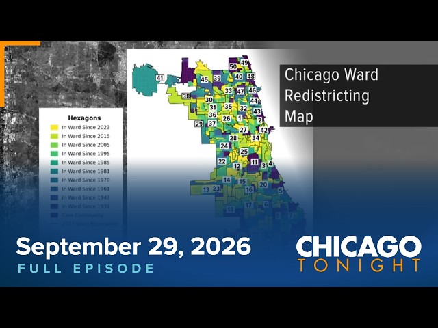 September 29, 2026 Chicago Tonight: Full Episode