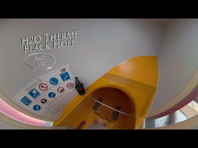 H2O Therme Black Hole 360° VR POV Onride