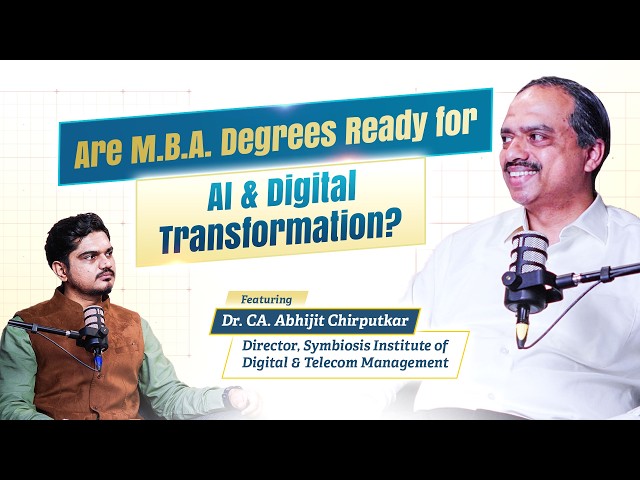 Are M.B.A. degrees ready for AI & Digital Transformation?