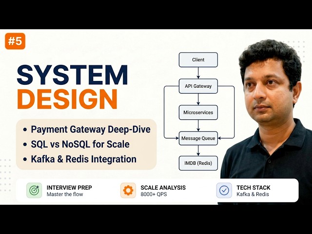 System Design for Payment Gateways: NoSQL, Latency & Scale