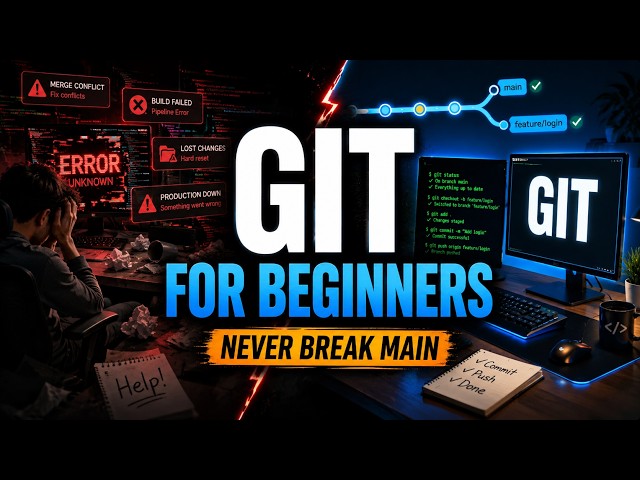 Git & Version Control for Beginners — The Only Guide You'll Need