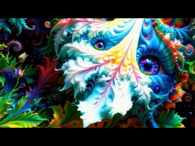 AI Manifest: 🍄Ayahuasca Visions | Psychedelic DMT Breakthrough Visuals (4K) 😵‍💫 