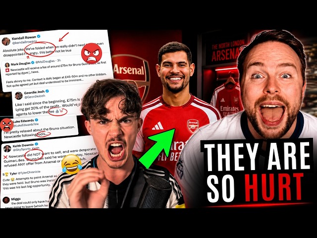 Arsenal BREAK Newcastle & MAKE Rvials CRY😭 Bruno Guimarães DEAL COMPLETE