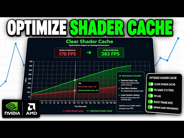 Optimize Your Shader Cache for SMOOTHER Gaming & MAX FPS on ANY PC🔥