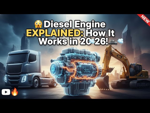 🤯 Diesel Engine EXPLAINED: How It Works in 2026! 🚗💨 | #shortfeed
