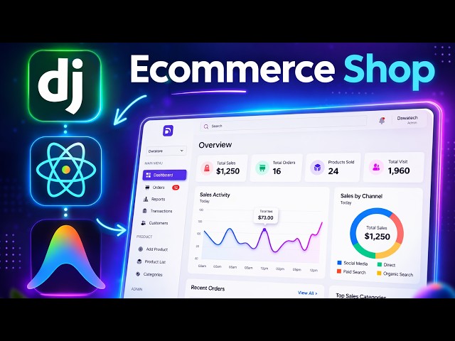 I Built an Ecommerce Marketplace with Django, React & Antigravity