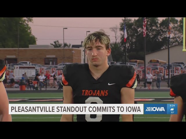 Pleasantville football standout Braylon Bingham commits to Iowa