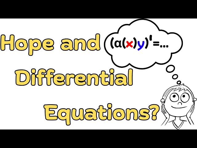 using wishful thinking to solve a differential equation
