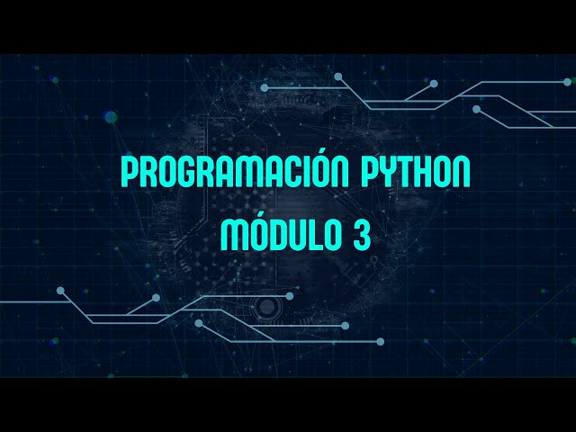 PYTHON - MÓDULO 3
