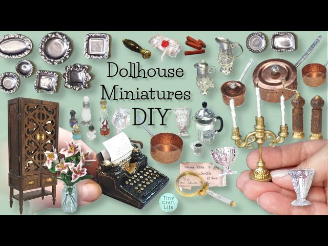 One Video LOADS Of MINIATURES #MiniatureMagic #Miniatures #DollsHouses #DollhouseAccessories #DIY