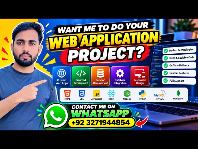 Web Application Development Services | Custom Web Projects | Hire a Web Developer 2026