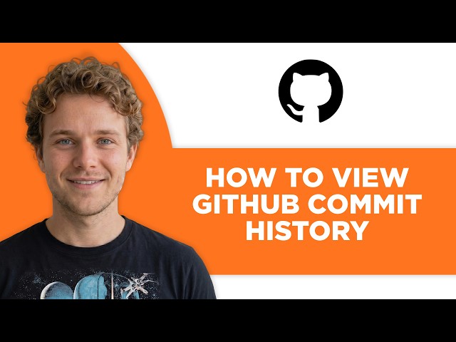 How to View GitHub Commit History (New 2026 Method)