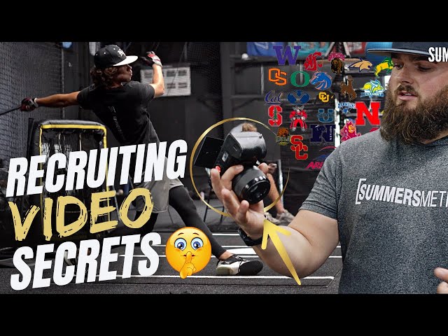 How to Film a Baseball Recruiting Video the Right Way ( What D1 Coaches NEED to SEE !)