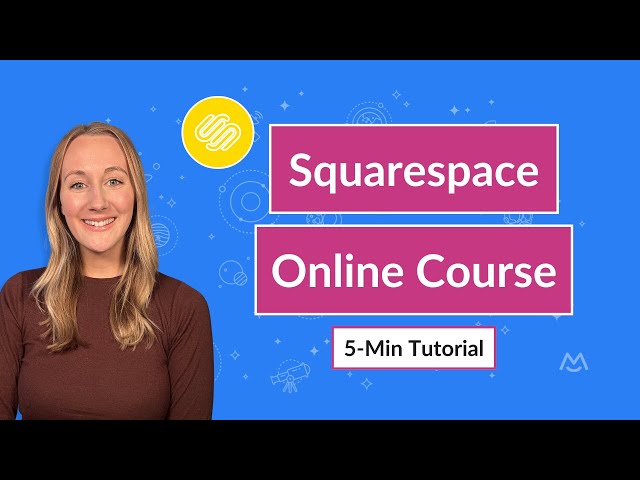 How to Create an Online Course on Squarespace with MemberSpace [Tutorial]