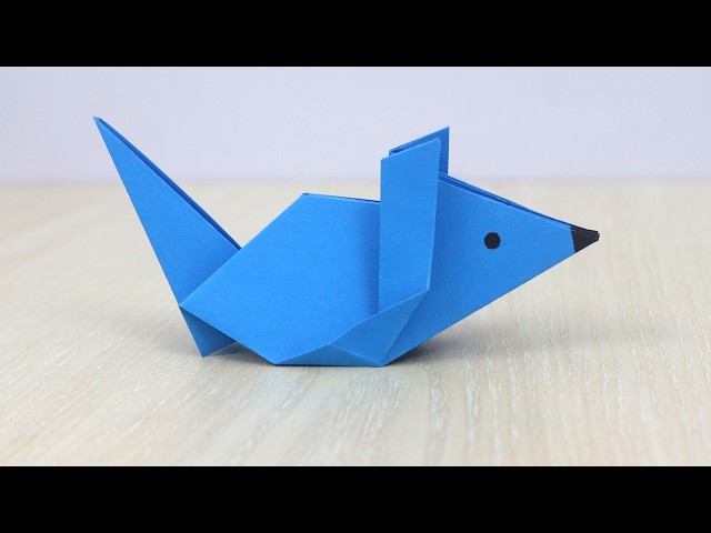 How to Make Origami Mouse - Paper Mouse instructions
